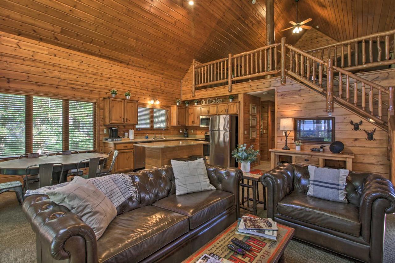 Alluring Nisswa Cabin On Gull Lake With Fireplace! Extérieur photo
